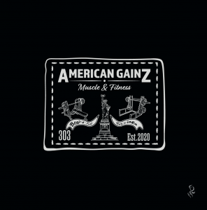 The American Gainz Patch logo designed by ThinkTank