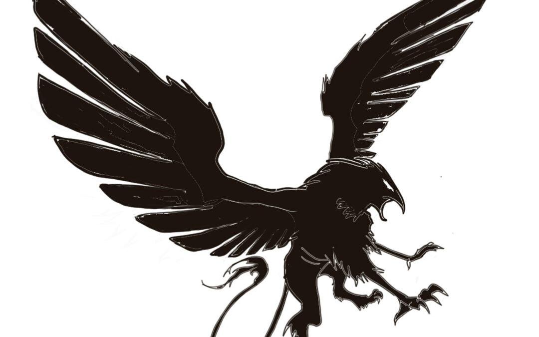 Titan Bodybuilding Gryphon Logo Concept v1: A Bold Take on Traditional Iconography